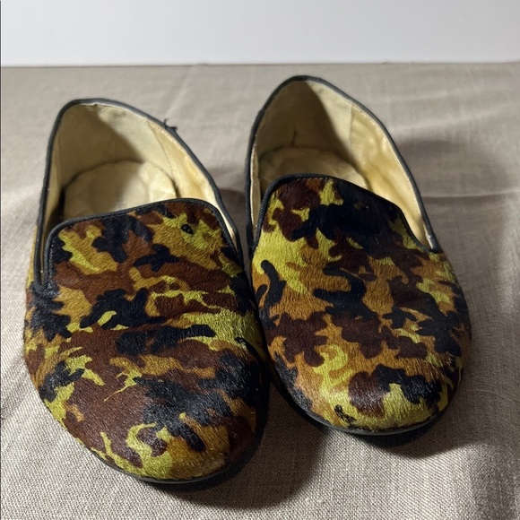 Birdies Shoes - Camouflage Cowhide Camouflage Loafers 9.5. SH147
